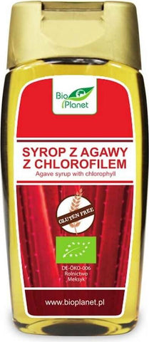 Agavensirup mit Chlorophyll glutenfrei BIO 350 g (250 ml) - BIO PLANET