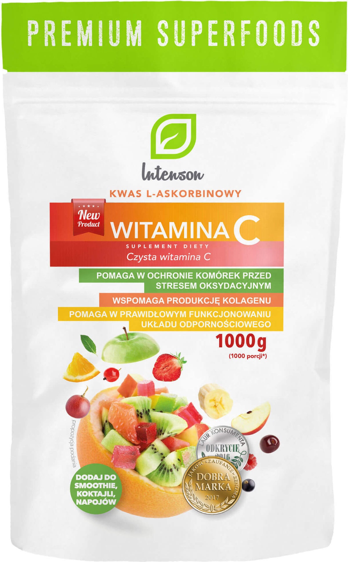 L-Ascorbinsäure Vitamin C 1000 mg 1000 g INTENSON
