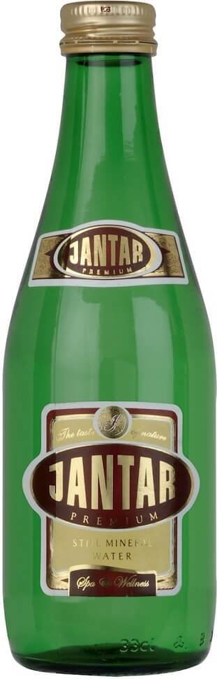 Mittel mineralisiertes Quellwasser, stilles Glas, 330 ml - JANTAR Imagem principal do produto