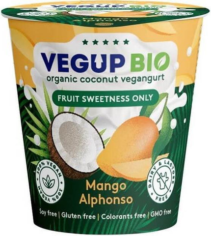 Glutenfreies Kokosprodukt Mango BIO 140 g - VEGUP BIO
