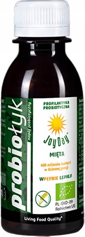 Probiotisches Getränk probiotische Minze BIO 125 ml - JOY DAY