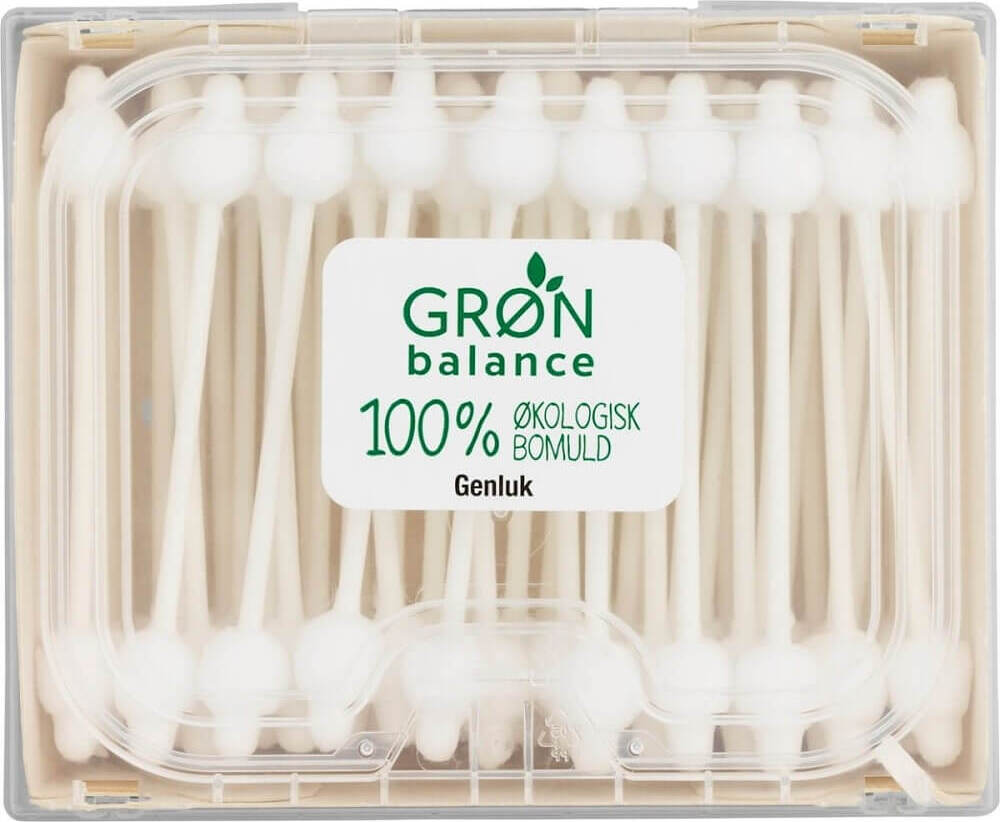 Wattestäbchen für Kinder 60 Stück - GRON BALANCE