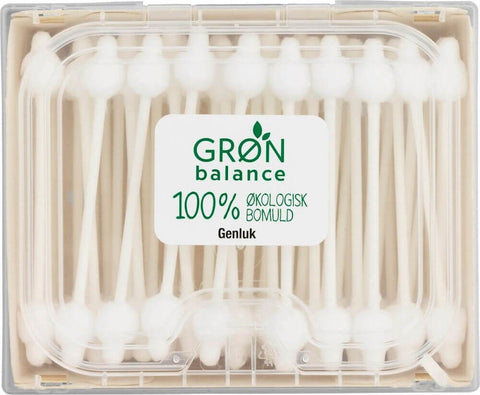 Wattestäbchen für Kinder 60 Stück - GRON BALANCE
