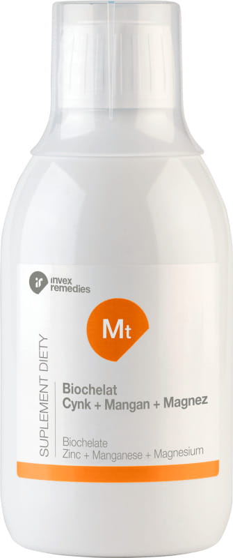 Biochelat Zink + Mangan + Magnesium Zink + Mangan + Magnesium 300ml INVEX REMEDIES Immagine principale del prodotto