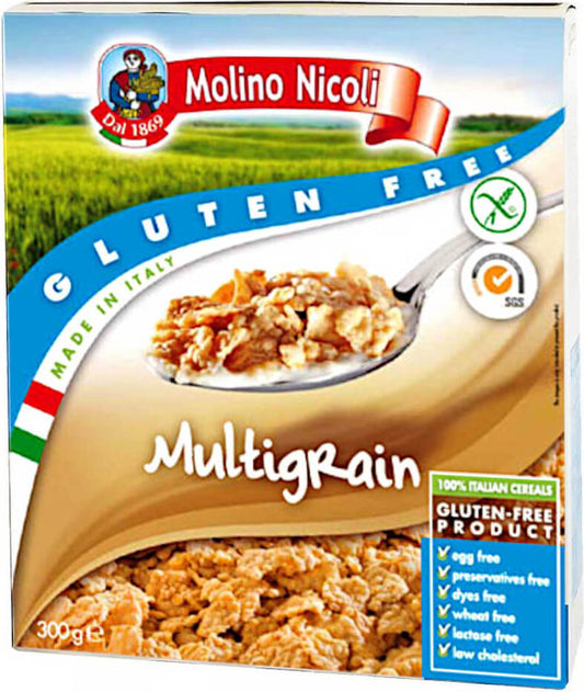 Glutenfreier Reis und Cornflakes von MOLINO, 300 g, getrocknet und in einer Packung, ideal für glutenfreie Ernährung