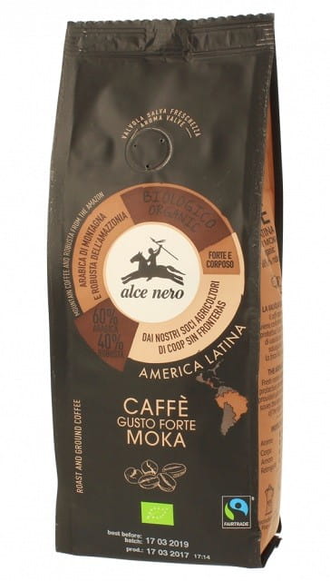 Arabica / Robusta Starker Fair Trade Kaffee 250 g - ALCE NERO