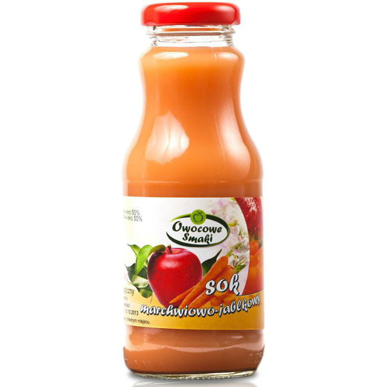 Karotten- und Apfelsaft BIO 250 ml - FRUCHTGESCHMACK