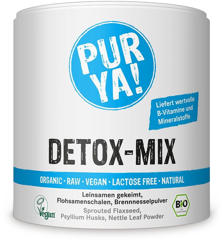 Detox-Mix Rohpflanzenmischung roh BIO 180 g - PUR YA!