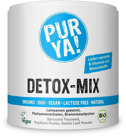 Detox-Mix Rohpflanzenmischung roh BIO 180 g - PUR YA!