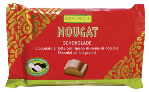 Fair Trade Nougat-Schokolade BIO 100 g - RAPUNZEL