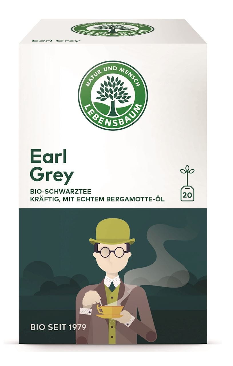 Earl Grey BIO Tee im Teebeutel (20 x 2 g) - LEBENSBAUM