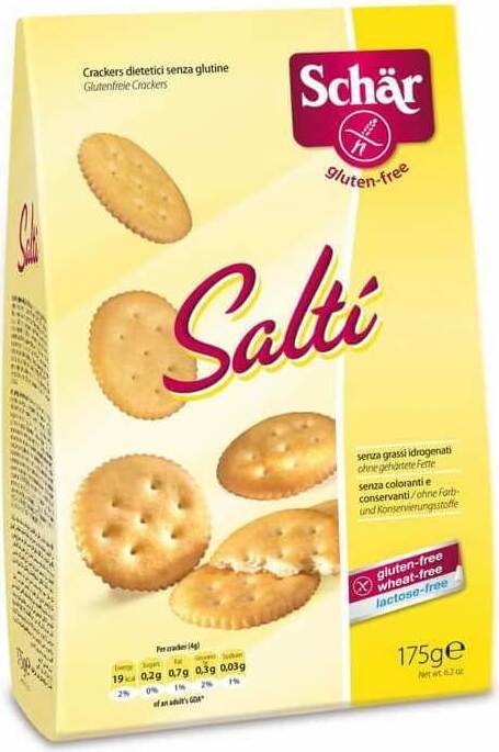 Salti Salzcracker 175g glutenfrei SCHÄR