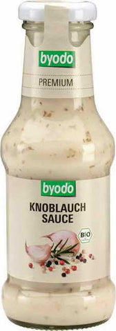 Glutenfreie Knoblauchsauce BIO 250 ml BYODO