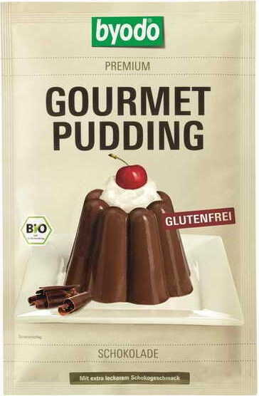 Glutenfreier Instant-Schokoladenpudding BIO 46 g BYODO