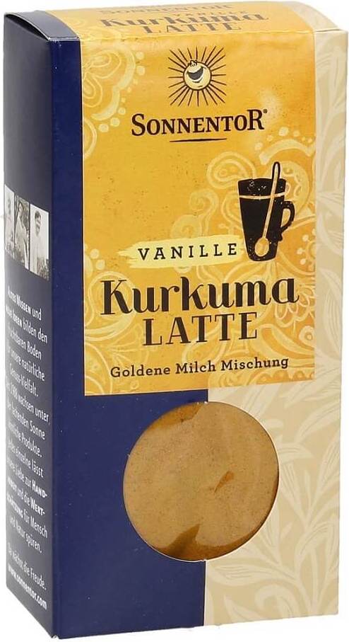 Kurkuma Latte mit Vanille BIO 60 g SONNENTOR