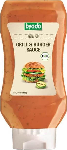 Glutenfreie Grill- & Burgersauce BIO 300 ml BYODO Hover Image
