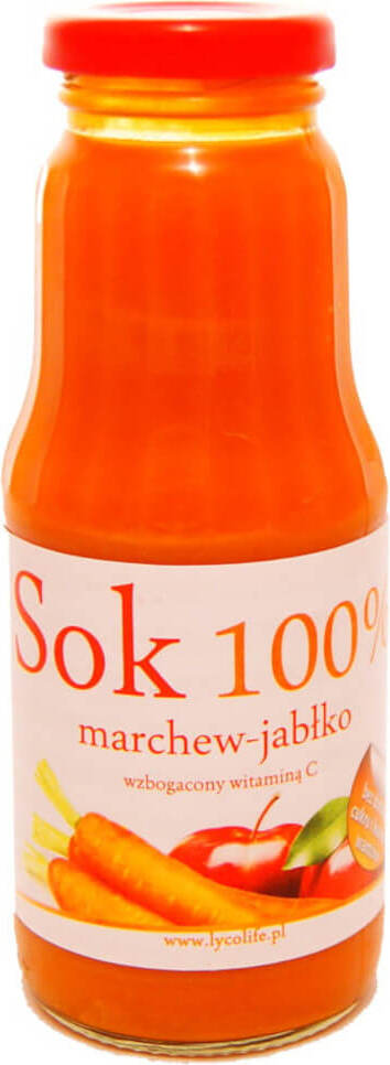 Karotten-Apfel-Saft ohne Zucker 300 ml LYCO LIFE