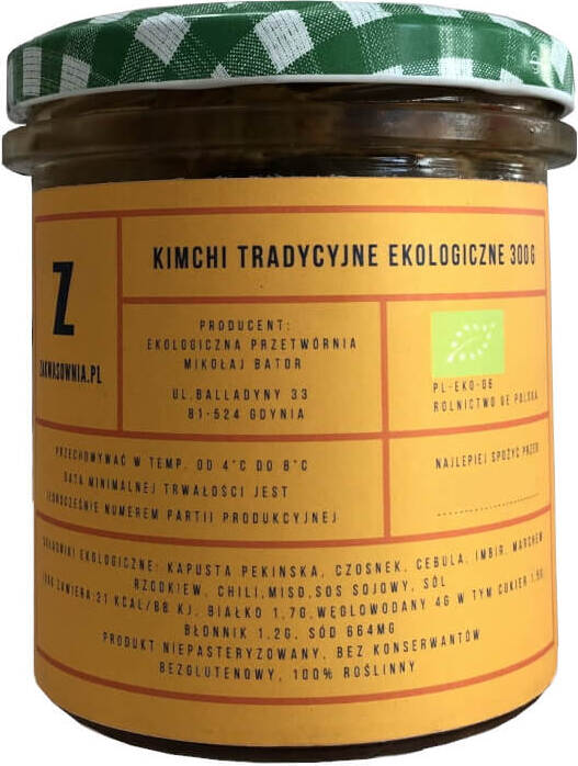 Traditionelles Kimchi BIO 300 g - ORANGE Hover Image