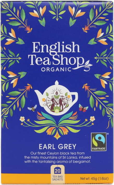 Earl Grey Tee 20x2,25g BIO 45g ENGLISH TEA SHOP