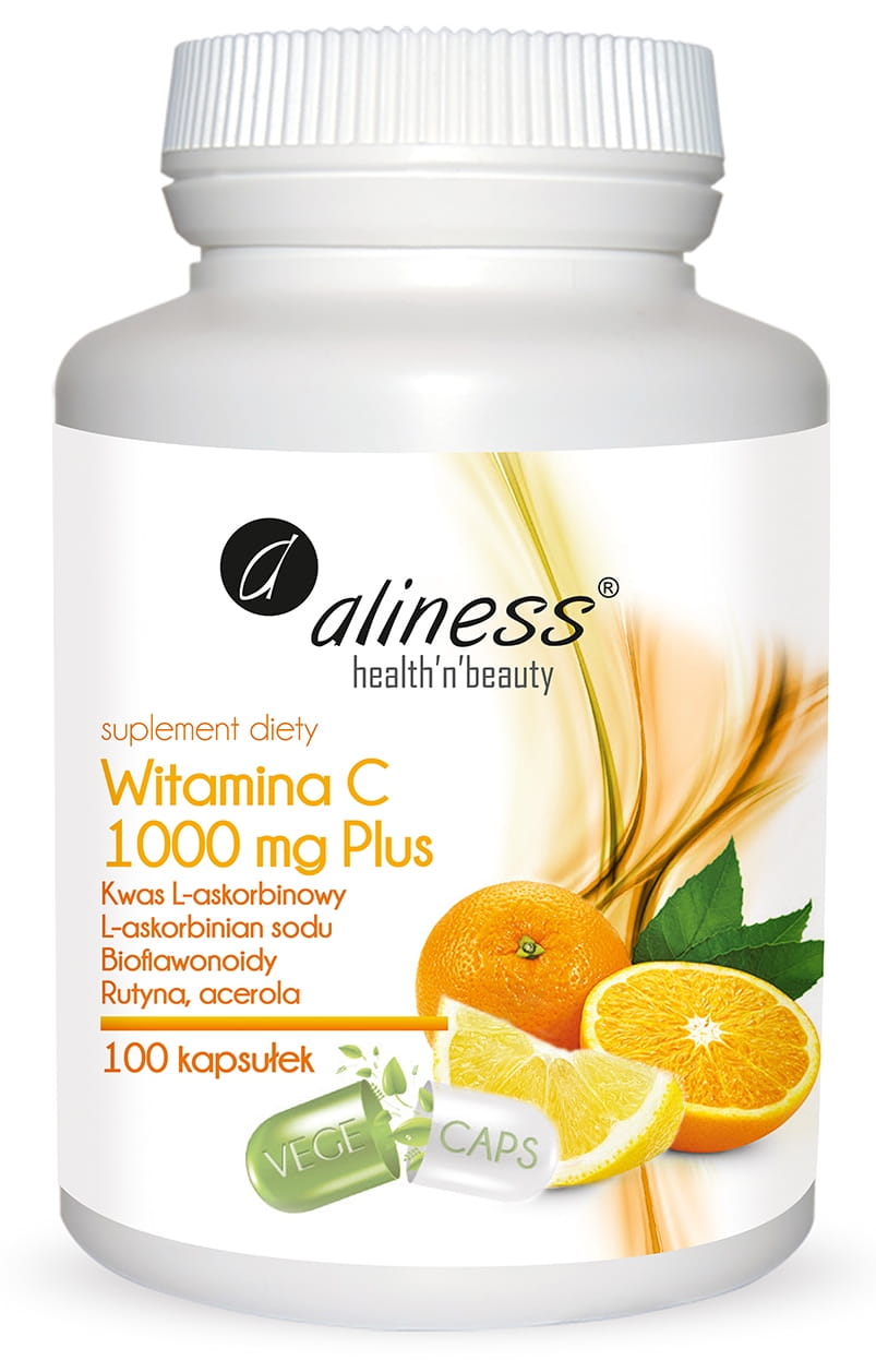 Vitamin C 1000mg plus 100 vegecaps ALINESS Kapseln