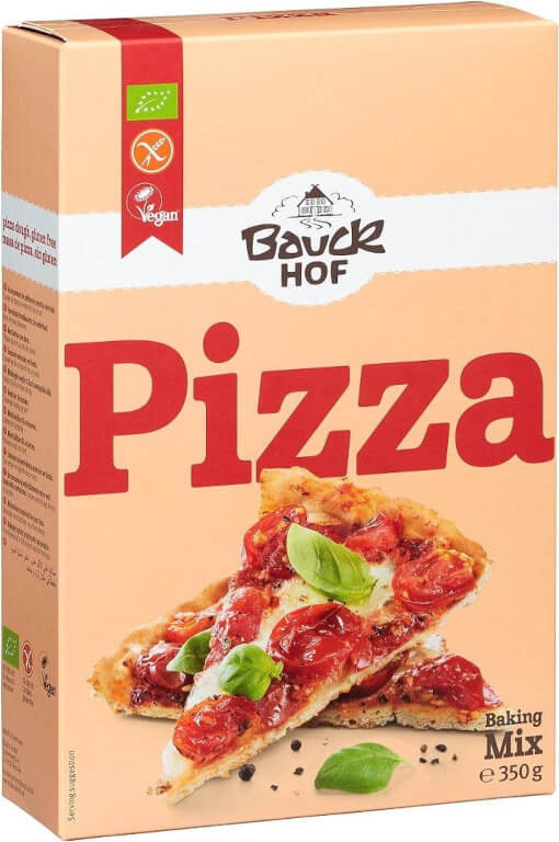 Glutenfreie Backmischung für Pizza BIO 350 g - BAUCK HOF