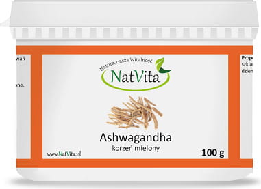 Ashwagandha-Wurzel gemahlen 100g NATVITA