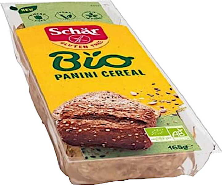 Panini Getreide glutenfreie Mehrkornbrötchen BIO 165 g SCHÄR