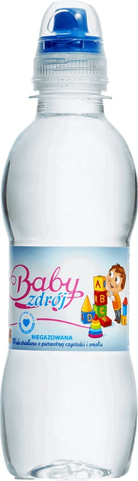 Stilles Quellwasser Junge 250 ml - BABY ZDRÓJ
