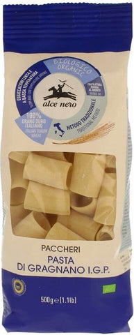 Teigwaren (Grieß) paccheri BIO 500 g - ALCE NERO