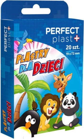 Pflaster mit Verband Zookinder Set 20 Stk. - PERFECT PLAST