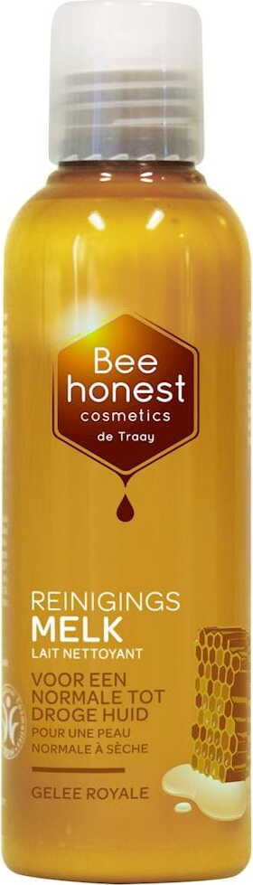 Reinigungsmilch für normale und trockene Haut mit Öko-Gelée Royale 150 ml - BEE HONEST