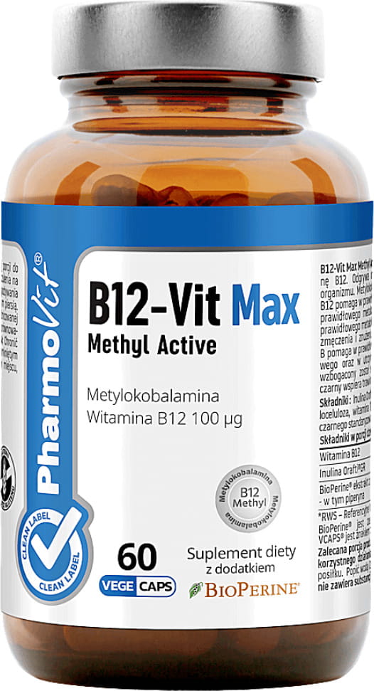 Vitamin B12 60 Kapseln 174 g - PHARMOVIT