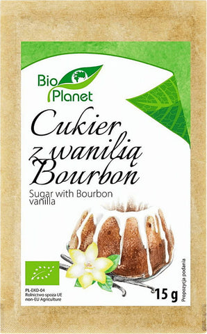 Zucker mit Bourbon-Vanille BIO 15 g - BIO PLANET