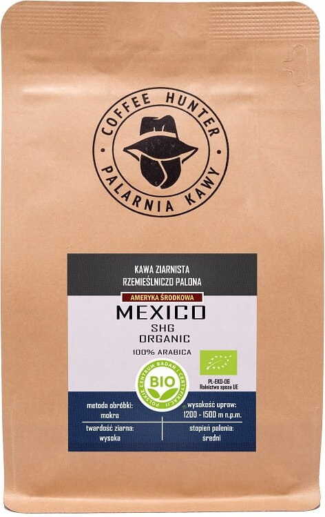 Arabica-Kaffeebohnen 100% Mexiko BIO 250 g - COFFEE HUNTER Main image