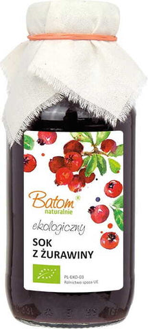 Preiselbeersaft BIO 330 ml - BATOM