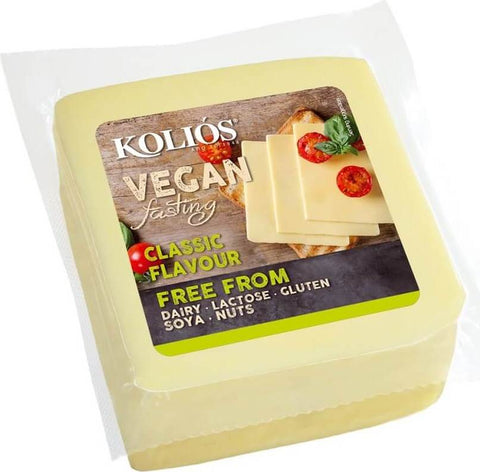 Pflanzliche Alternative zu Käse (gelbe Würfel) 400 g KOLIOS