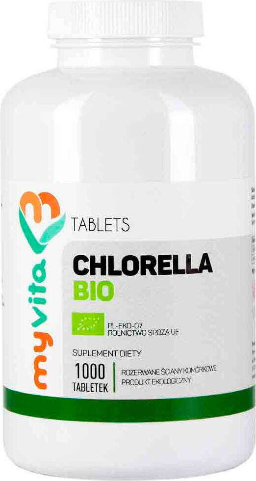 Chlorella BIO 250mg 1000 Tabletten MYVITA