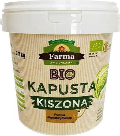 Sauerkraut BIO 1 kg - FARM ŚWIĘTOKRZYSKA