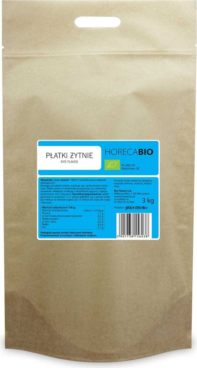 Roggenflocken BIO 3 kg - HORECA