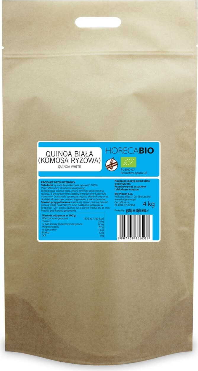 Weißer Quinoa (Quinoa) glutenfrei BIO 4 kg - HORECA