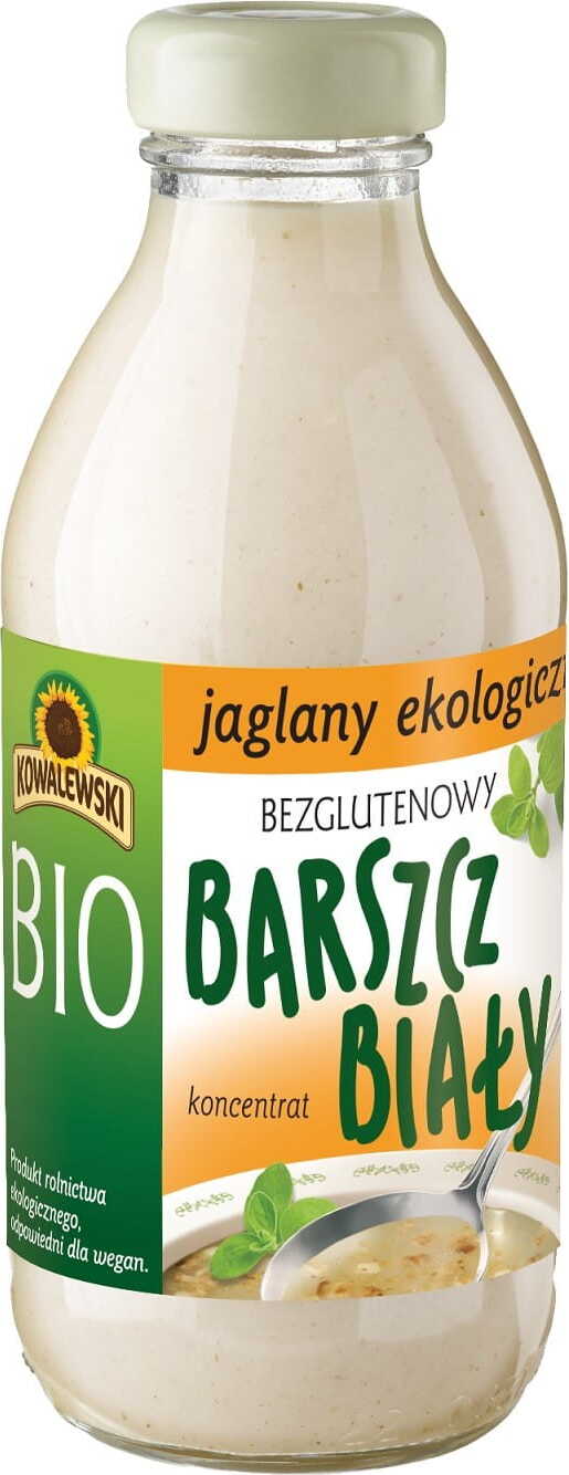 Hirse weißer Borschtsch, glutenfreies Konzentrat BIO 320 ml - KOWALEWSKI