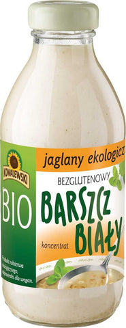 Hirse weißer Borschtsch, glutenfreies Konzentrat BIO 320 ml - KOWALEWSKI