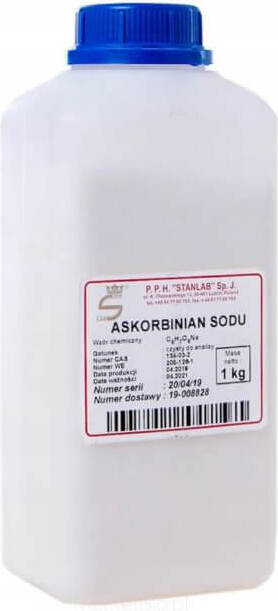 Natriumascorbat Vitamin C rein 1kg STANLAB Hover Image