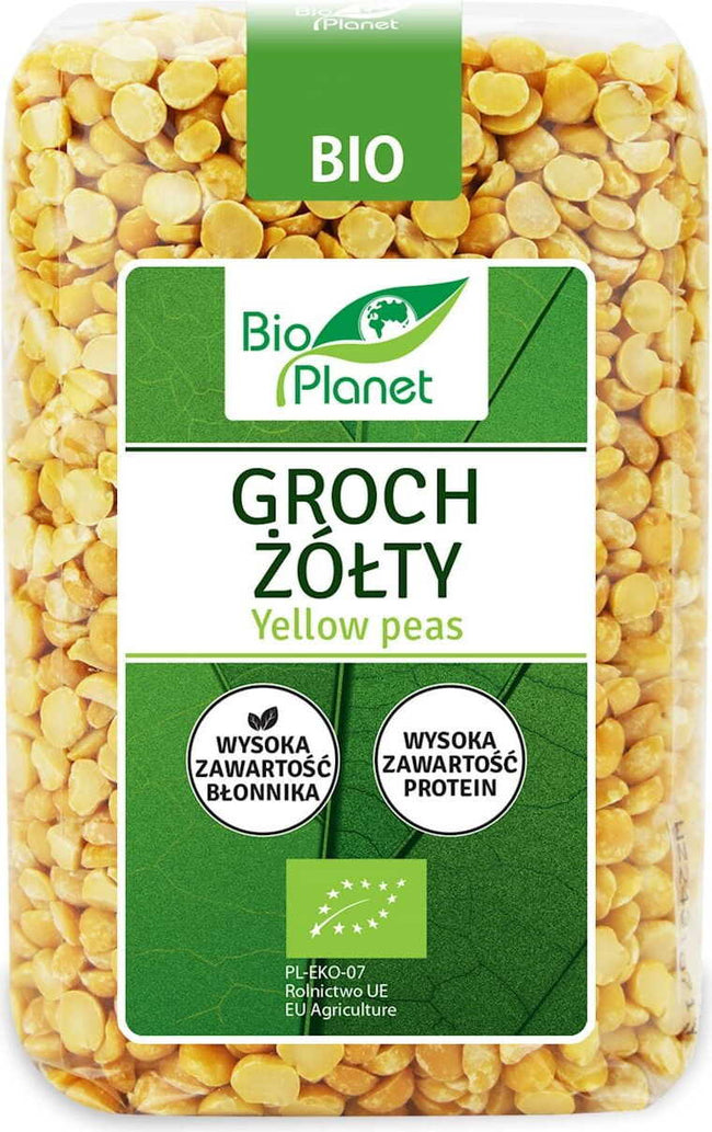 Gelbe Erbsen BIO 500 g - BIO PLANET Hover Image