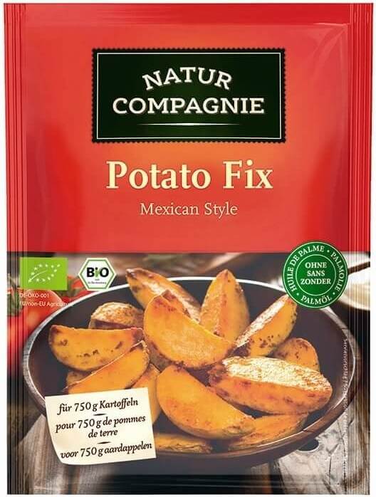 Kartoffelgewürz nach mexikanischer Art BIO 35 g - NATUR COMPAGNIE