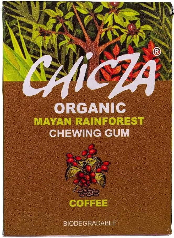 Biologisch abbaubarer Kaugummi mit BIO-Kaffeegeschmack 30 g - CHICZA