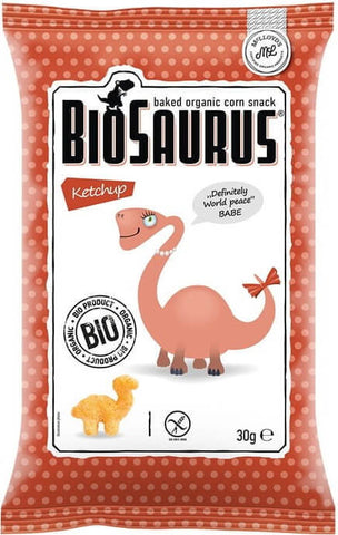 Dinosaurier-Maischips ketchupfrei glutenfrei BIO 30 g CIBI