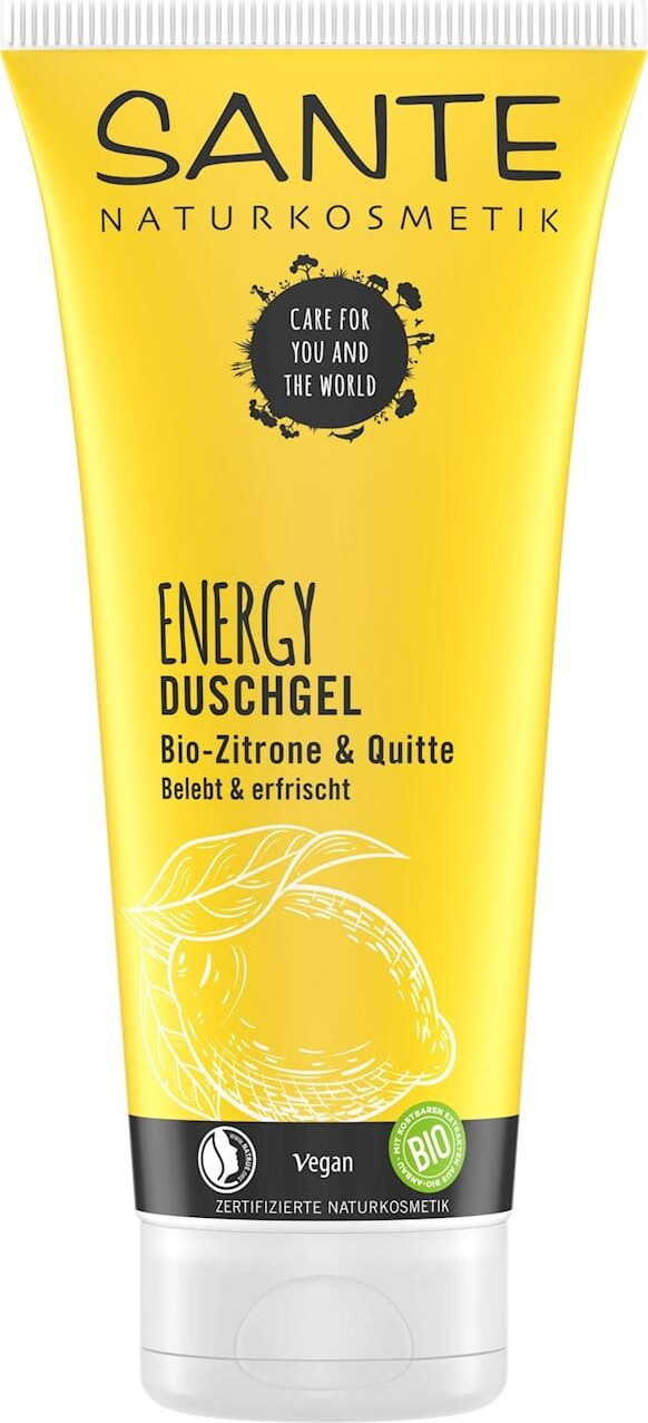 Energy Lemon and Quitte Öko-Duschgel 200 ml - SANTE