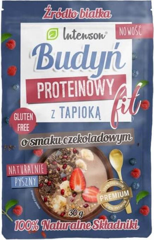 Proteinpudding mit Tapioka mit Schokoladengeschmack 30g INTENSON