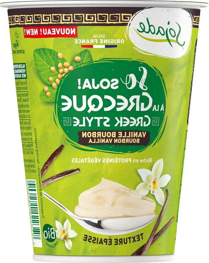 Griechisches Vanille-Sojaprodukt glutenfrei BIO 400 g - SOJADE